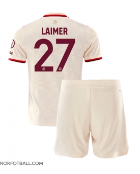 Billige Fotballdrakt Bayern Munich Konrad Laimer #27 Replika Tredjedraktsett Barn 2024-25 Kortermet (med bukser)